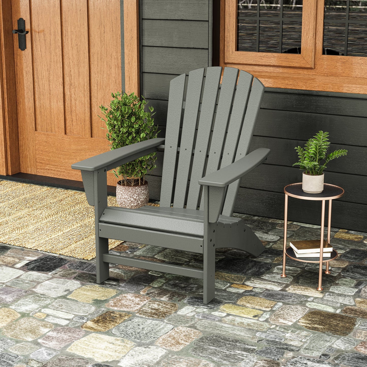 Curveback Adirondack Chair (Set of 1)