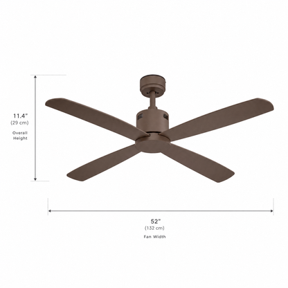Kitteridge 52 in. Indoor Ceiling Fan