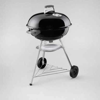 Jumbo Joe Premium 22 in. Charcoal Grill in Black with Steel Cooking Grate