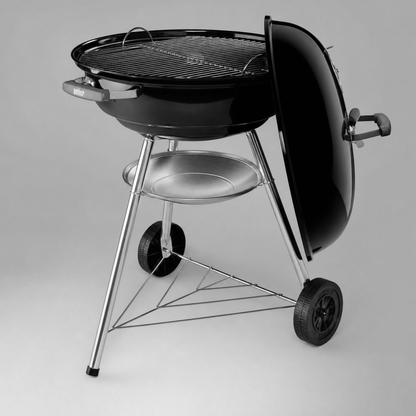 Jumbo Joe Premium 22 in. Charcoal Grill in Black with Steel Cooking Grate