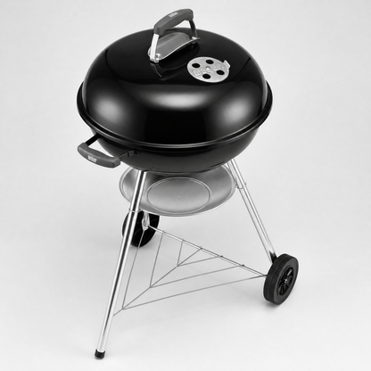 Jumbo Joe Premium 22 in. Charcoal Grill in Black with Steel Cooking Grate