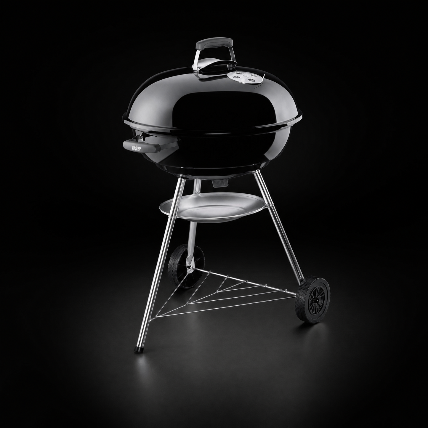 Jumbo Joe Premium 22 in. Charcoal Grill in Black with Steel Cooking Grate