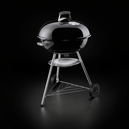 Jumbo Joe Premium 22 in. Charcoal Grill in Black with Steel Cooking Grate