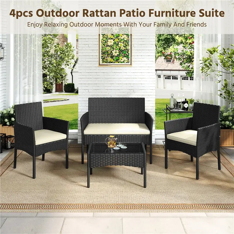 4 Piece Outdoor Reception Set