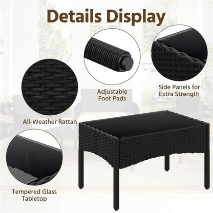 4 Piece Outdoor Reception Set