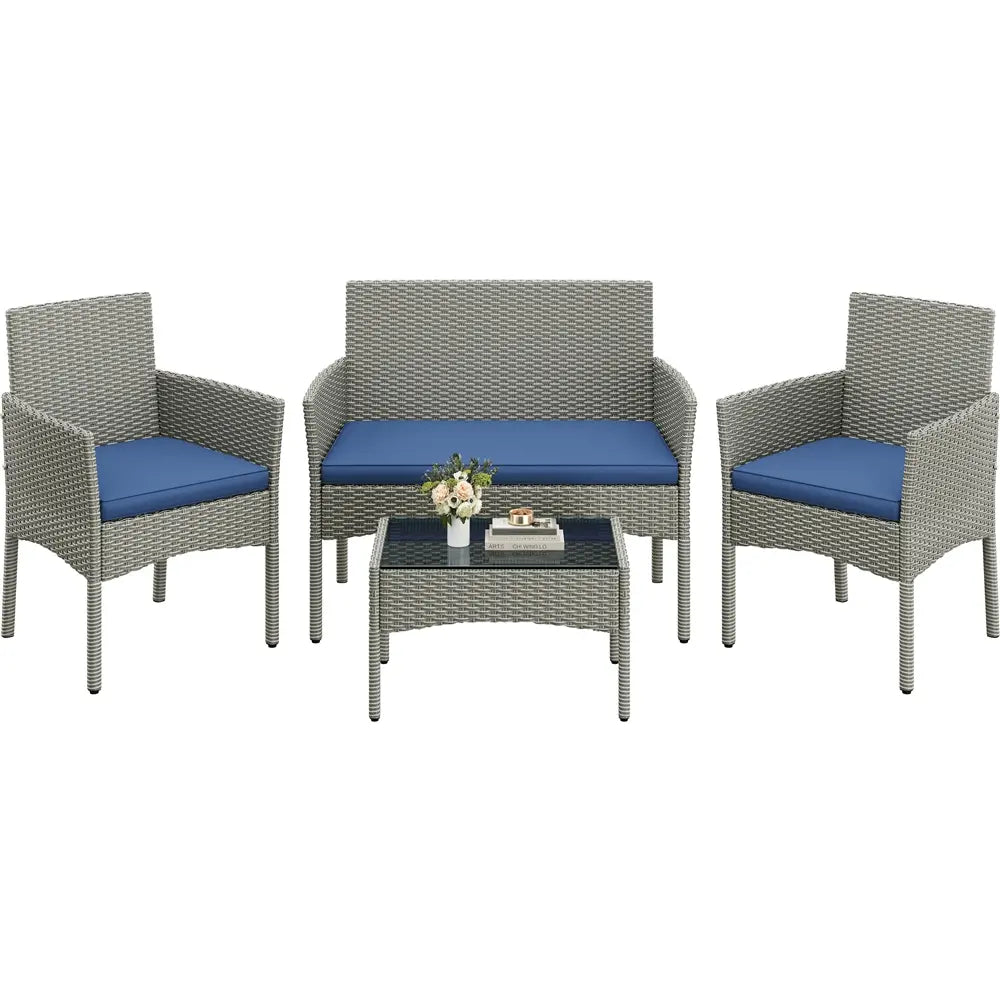 4 Piece Outdoor Reception Set