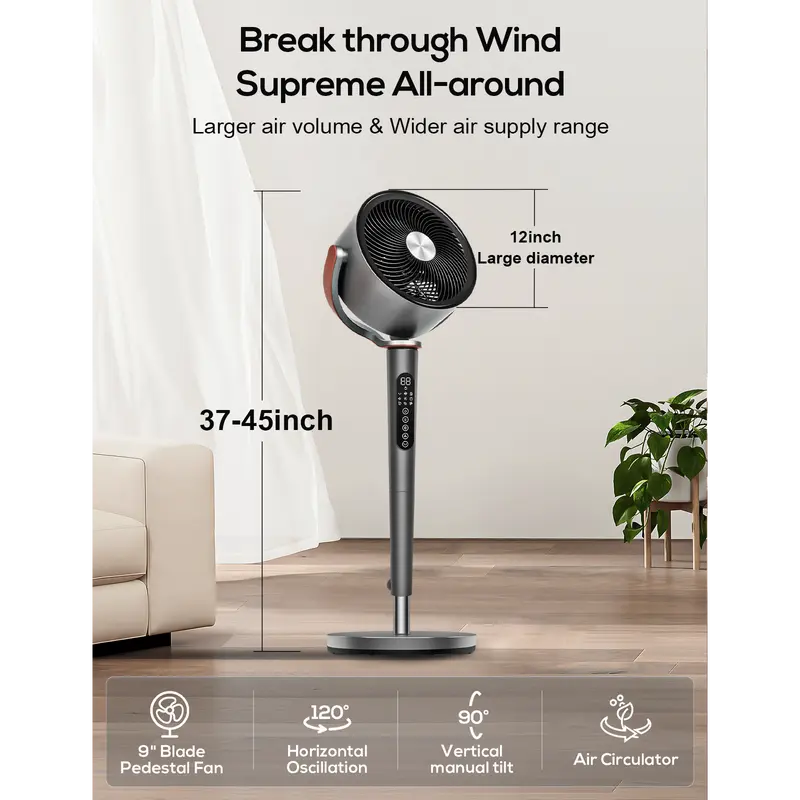 Bedroom Pedestal Fan