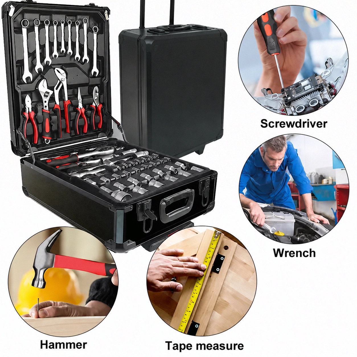 899 Piece Complete Wheeled Tool Set
