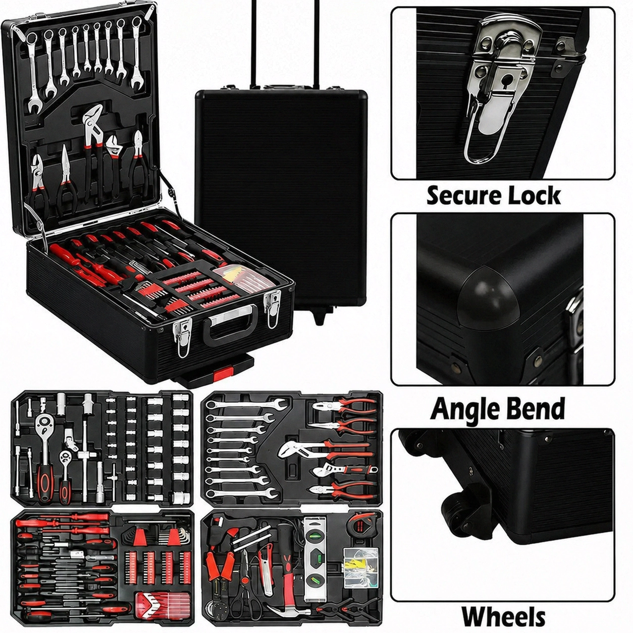 899 Piece Complete Wheeled Tool Set