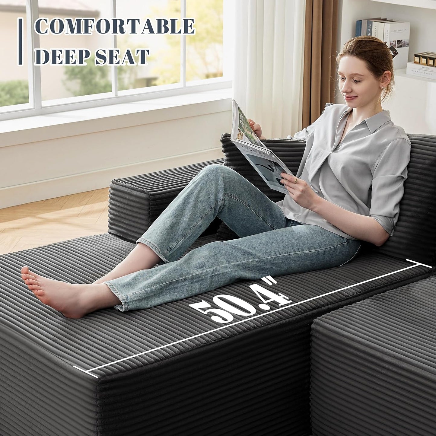 Marlow Boneless Cloud Couch "NINE"