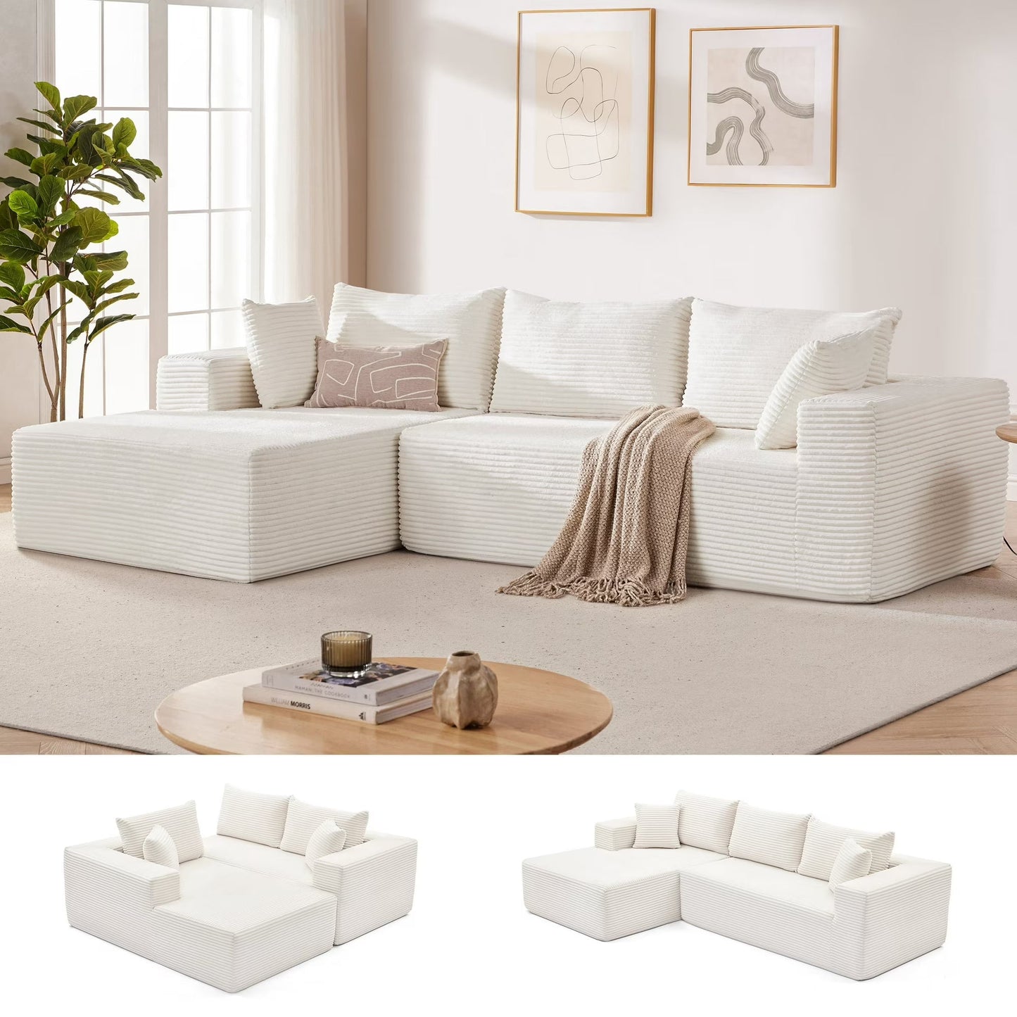 Marlow Boneless Cloud Couch "NINE"
