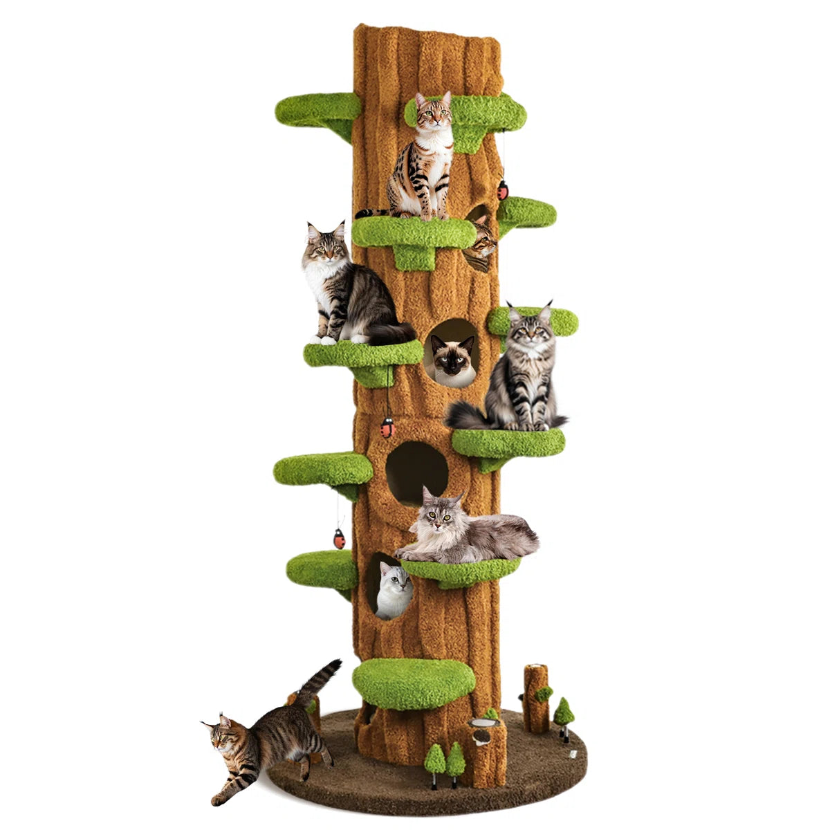Marlow Solid Wood Cat Condo VIP