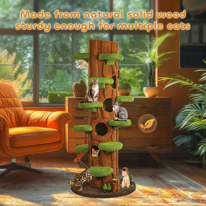 Marlow Solid Wood Cat Condo VIP