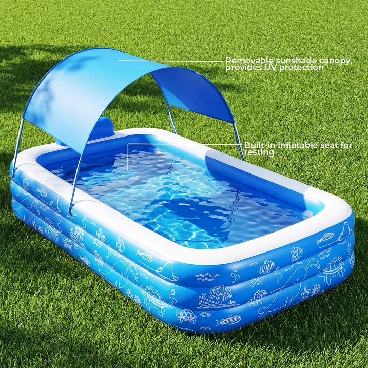 10ft Kids Inflatable Pool